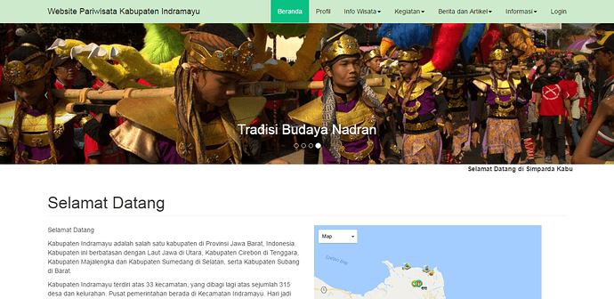 Mengapa Website Pariwisata Kabupaten Indramayu sepi 