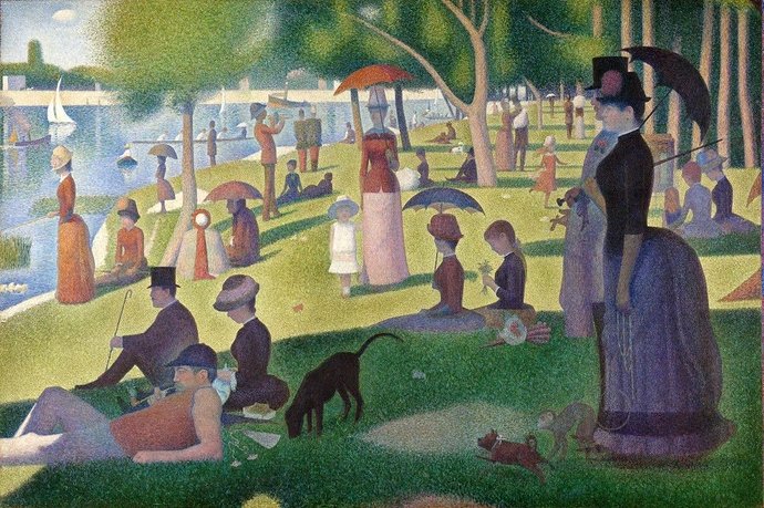 Georges-Seurat-A-Sunday-Afternoon-on-the-Island-of-La-Grande-Jatte-Image-via-mydailyartdisplaycom
