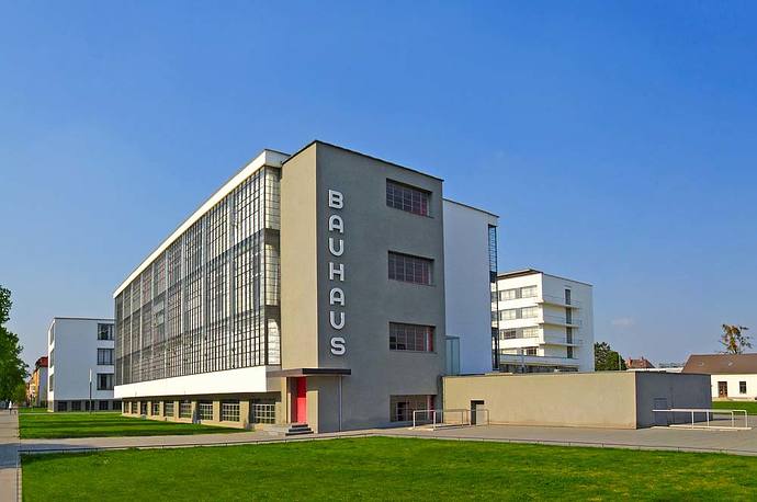 Bauhaus-school-Germany-Dessau-Walter-Gropius