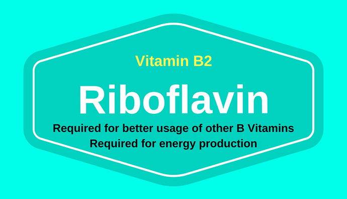 Riboflavin atau Vitamin B2