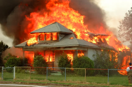 Burning-House