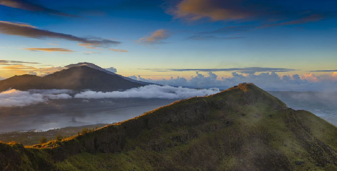 Pemandangan Gunung Batur Bali