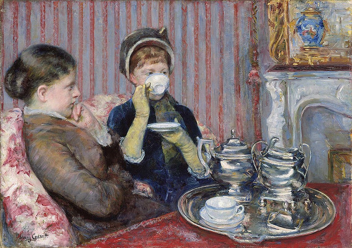 Mary Cassatt - The Tea