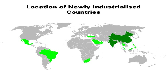 newly industrializing country