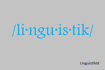linguistik