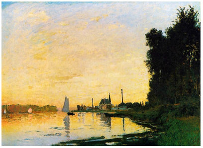  Apa  saja  hasil karya lukisan dari Claude Monet yang  kamu  