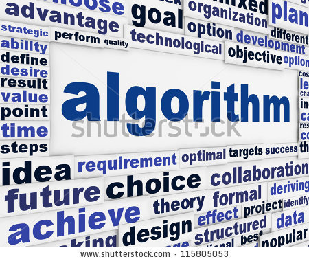stock-photo-algorithm-technical-poster-design-effective-solution-message-bsckground-115805053