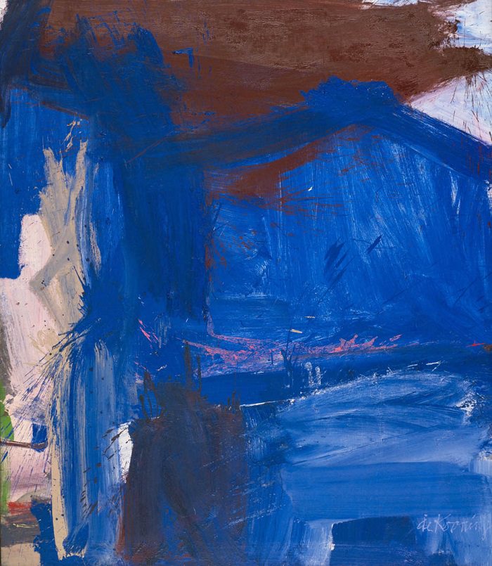 A tree in Naples by Willem de Kooning, 204 cm x 178 cm, oil on canvas, 1960