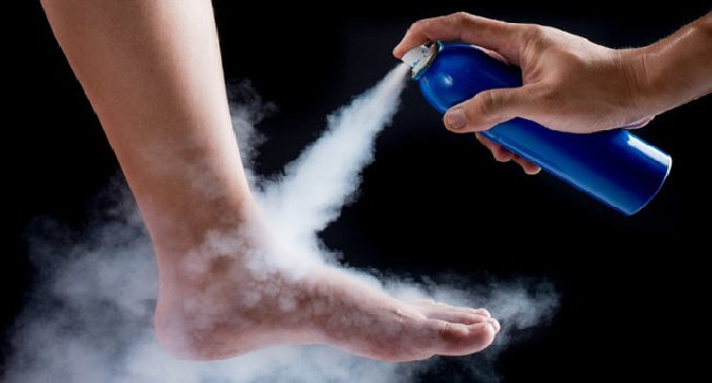 Cara memilih foot spray