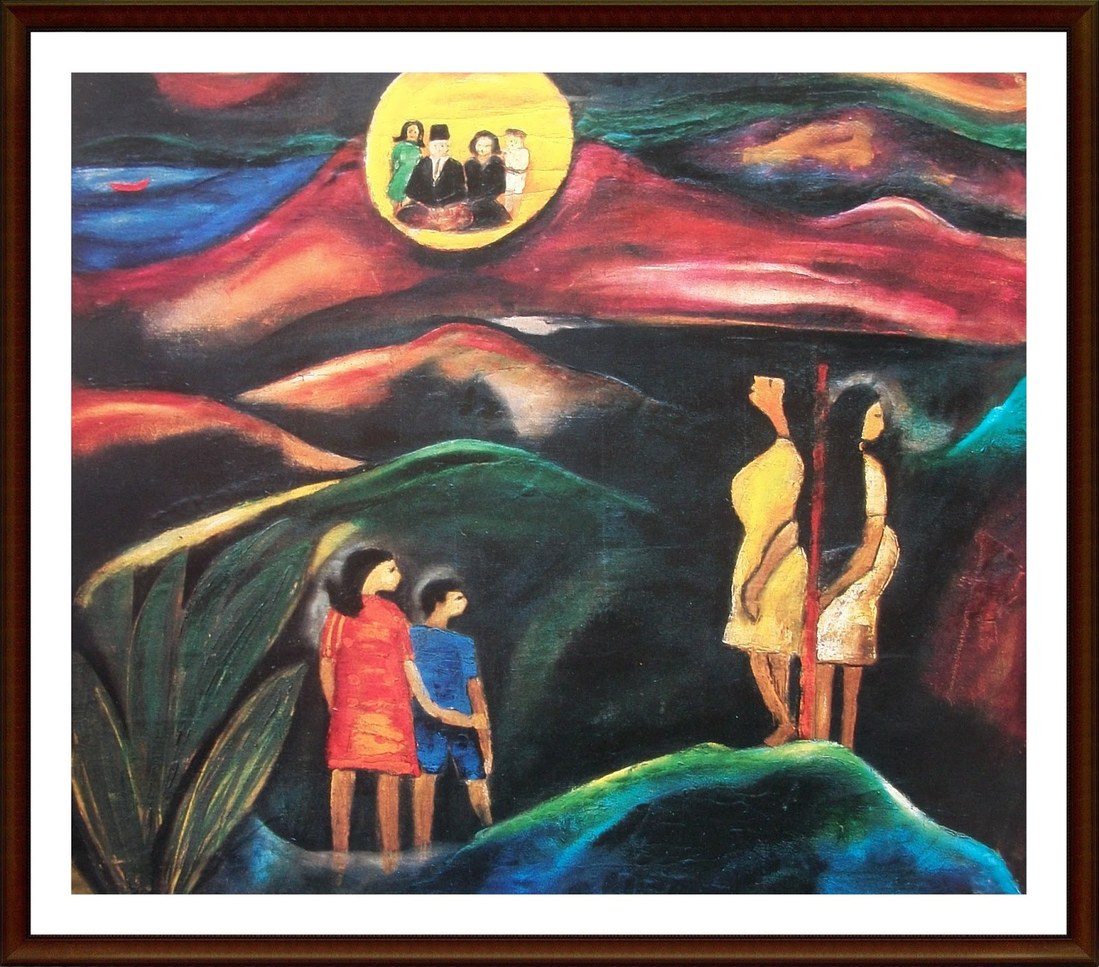  Lukisan  Karya  Amang  Rahman  Ilmu Seni Rupa Dictio Community