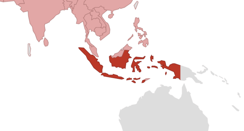 Indonesien_Karte