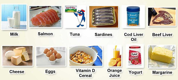 Makanan sumber kimia vitamin D