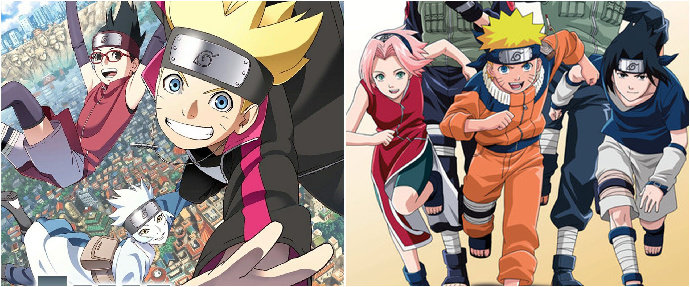 Apa perbedaan Boruto dan Naruto?