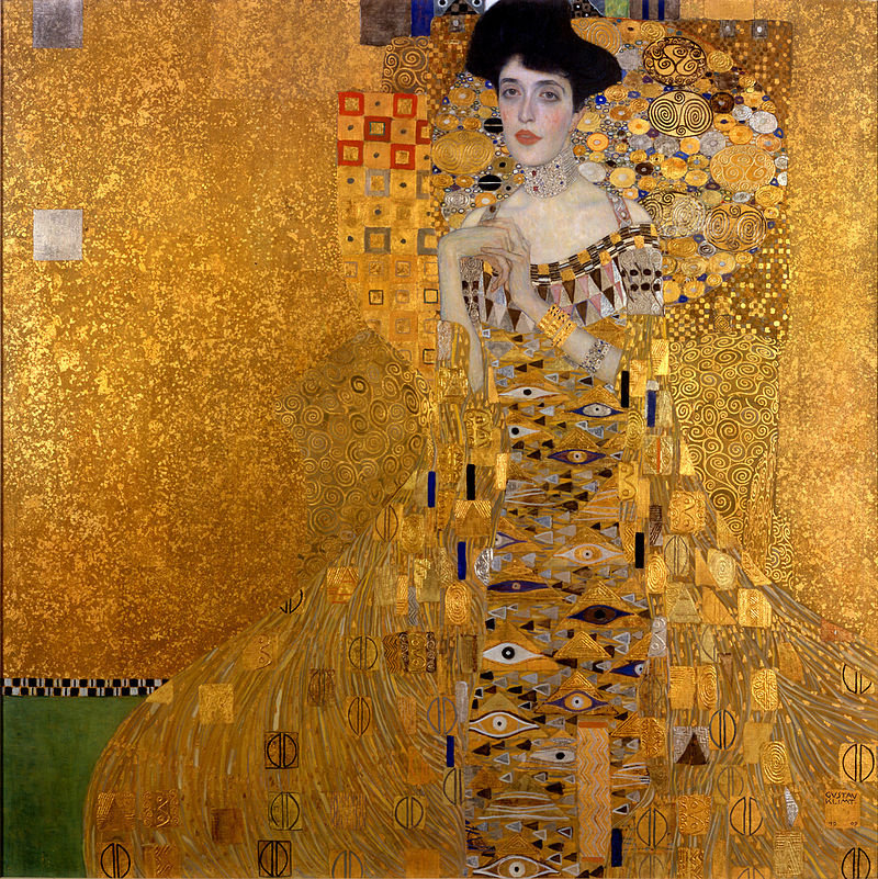 Portrait of Adele Bloch-Bauer I, Gustav Klimt, 1907