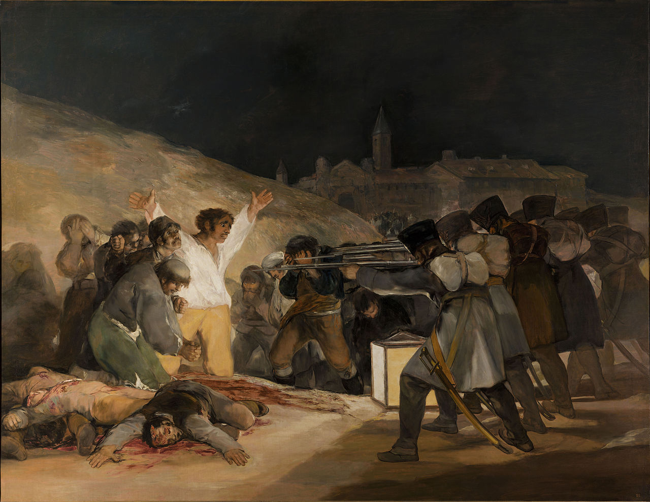 Francisco Goya, The Third of May 1808, 266 х 345 cm, 1814