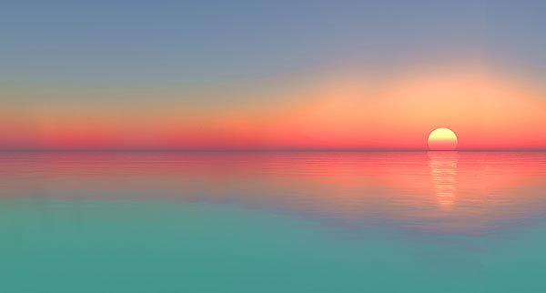 Pink_And_Turquoise_Sunset
